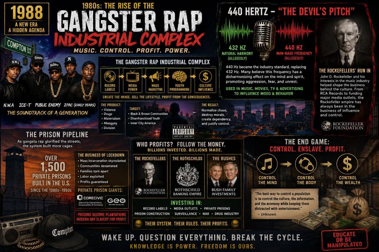 GANGSTER RAP Industrial complex